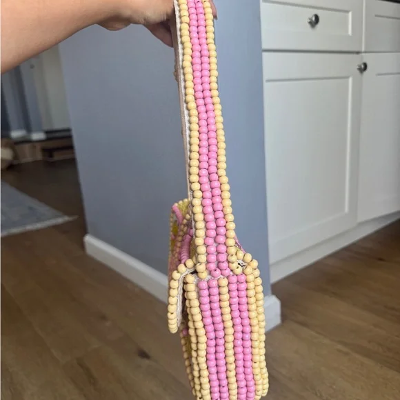 BUTTER BLOSSOM BEADED BAG - Picture 4 of 12